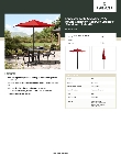 Lancaster Table & Seating 427UMARB75RD Specsheet