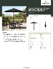 Lancaster Table & Seating 427UMARB9ABK Specsheet
