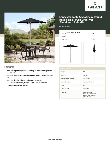 Lancaster Table & Seating 427UMARS06BK Specsheet