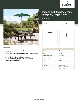 Lancaster Table & Seating 427UMARS06FG Specsheet