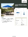 Lancaster Table & Seating 427UMARS11CB Specsheet