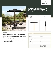 Lancaster Table & Seating 427UMARW75BK Specsheet