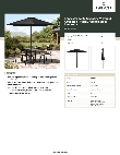 Lancaster Table & Seating 427UMSRB09BK Specsheet