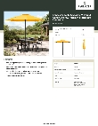 Lancaster Table & Seating 427UMSRB09CY Specsheet
