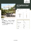 Lancaster Table & Seating 427UMSRB11WH Specsheet