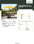Lancaster Table & Seating 427UMSRB75CY Specsheet