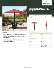Lancaster Table & Seating 427UMSRB75SB Specsheet