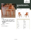 Lancaster Table & Seating 427VRSCSLAT Specsheet Lancaster Table & Seating 427VRSCSLAT Specsheet