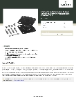Lancaster Table & Seating 475TCPMSFMNT Specsheet Lancaster Table & Seating 475TCPMSFMNT Specsheet