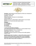 Large Lima Beans Specsheet