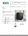 Lavex 158LAVHDSSB Specsheet Lavex 158LAVHDSSB Specsheet