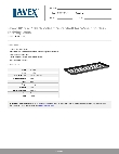 Lavex 257B1848Z5WBS Specsheet Lavex 257B1848Z5WBS Specsheet