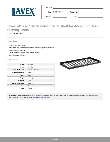 Lavex 257B2448Z4WBS Specsheet Lavex 257B2448Z4WBS Specsheet