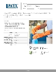 Lavex Janitorial 394ORLNP28XL Specsheet Lavex Janitorial 394ORLNP28XL Specsheet