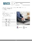 Lavex 4755877477BK Specsheet