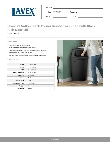 Lavex 475CR21BSPBK Specsheet