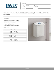 Lavex 475FHRPW Specsheet