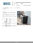 Lavex 475SQ19BK Specsheet