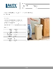 Lavex 475SQ23BG Specsheet