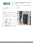 Lavex 475SQ23BK Specsheet