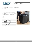 Lavex 475SQ35BK Specsheet