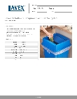 Lavex 475SQLD25BL Specsheet