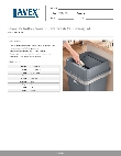 Lavex 475SQLD25GY Specsheet