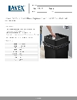Lavex 475SQLD35BK Specsheet Lavex 475SQLD35BK Specsheet