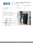 Lavex 475STCBK23KT Specsheet