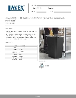 Lavex 475WC41BK Specsheet