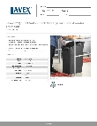 Lavex 475WHUC23BK Specsheet