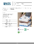 Lavex 485CTLWHTB Specsheet Lavex 485CTLWHTB Specsheet
