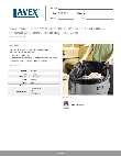 Lavex Janitorial 502386022BLK Specsheet