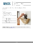Lavex 605GBWS16 Specsheet Lavex 605GBWS16 Specsheet