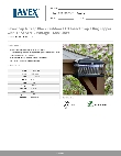Lavex 605LEDBZ36WWALLOUT Specsheet