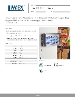 Lavex 605LEDBZ80MAG Specsheet Lavex 605LEDBZ80MAG Specsheet