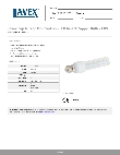 Lavex 605LEDE2718WATT Specsheet