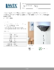 Lavex 605WS16WDBKLED Specsheet