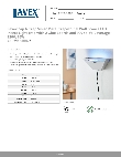 Lavex 605WS16WDLEDSLVR Specsheet