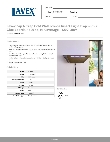 Lavex 605WS30WDGD Specsheet