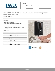 Lavex 66AL12AFMBKBLK Specsheet