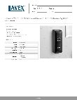 Lavex 66ALSADBLK Specsheet