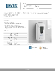 Lavex 66AWL10AFMBK Specsheet