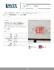 Lavex 6952SRCBO Specsheet Lavex 6952SRCBO Specsheet