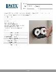 Lavex 712MBDBLTPDJR Specsheet