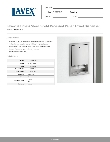 Lavex 712RECPTDISP Specsheet