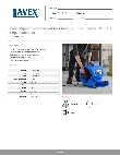 Lavex 761AMLV100 Specsheet