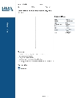 Lavex Pro 257HCP54 Specsheet Lavex Pro 257HCP54 Specsheet