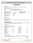 Spec Sheet