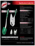 Libman 5371022 Toilet Bowl Brushes Spec Sheet